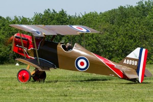 Une réplique de SE.5 à La Ferté-Alais. (Photo xtof (CC BY-NC-SA 2.0))