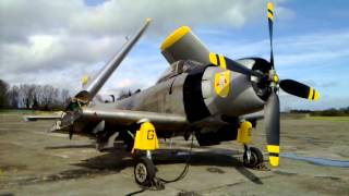 1st starting of the season for the Skyraider - part 1