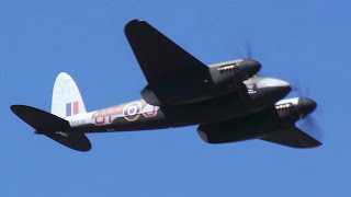 D.H. 98 Mosquito TV959 First Flight in U.S.A. - Warbirds